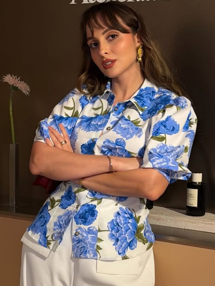 HH Women's Summer Fashion Lape - Resort Shirt Floral のレビューと価格