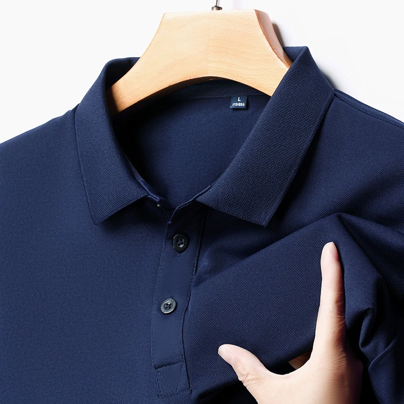 Men's Fashion Solid Short Slee - Polo Shirt Pique のレビューと価格