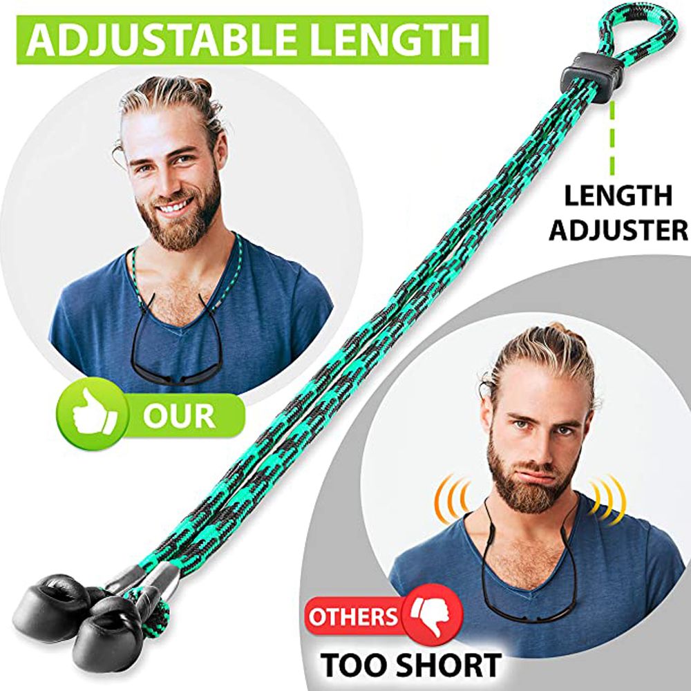 Women Men Sports Glasses Chain - Sunglass Retainer Cord のレビューと価格