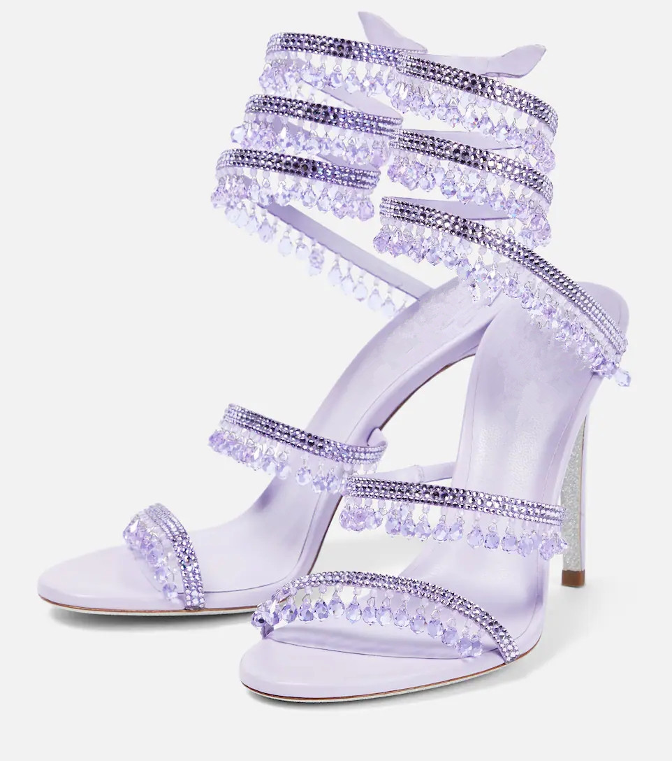 Sexy Green Crystal Fringe Stil - Casual Sandal Leather のレビューと価格