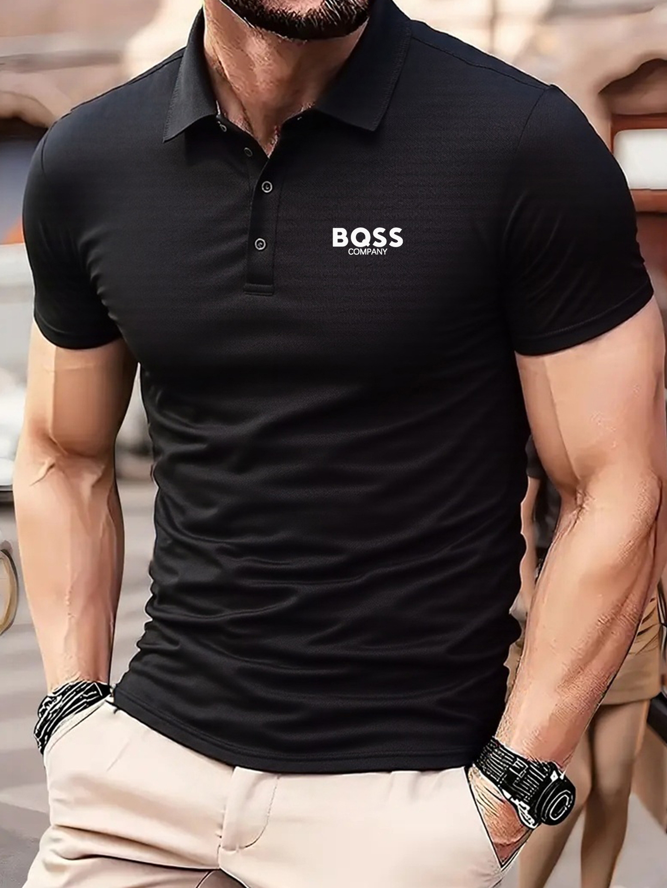 1-Pack Men's Summer Short Slee - Polo Shirt Pique のレビューと価格