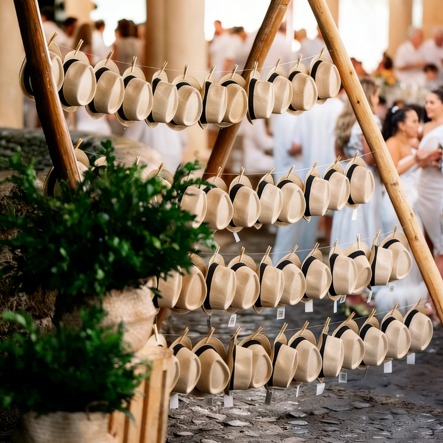 6-48PACK Wedding Straw Fedora  - Bucket Hat Straw のレビューと価格