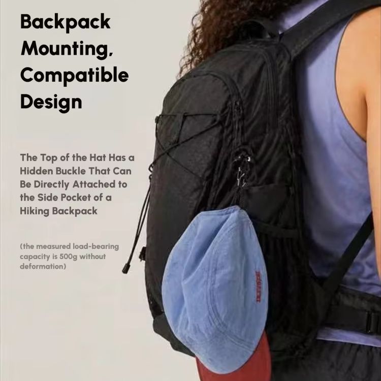 30g Ultralight 5 Panel Hiking  - Packable Hat Nylon のレビューと価格