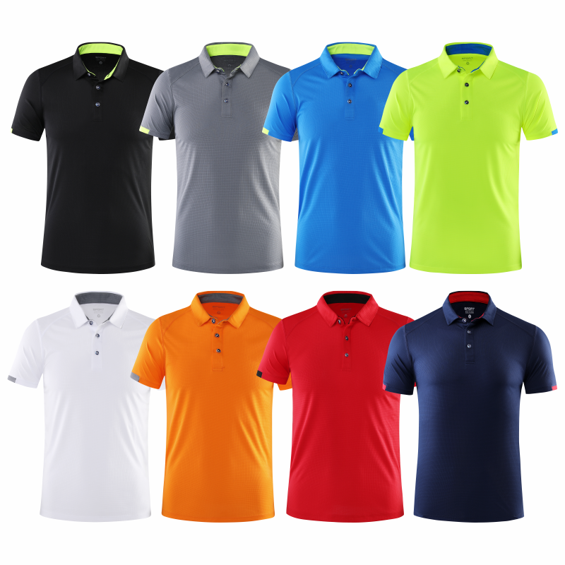 Quick Dry Sports POLO Shirt Fi - Shirt Camp Collar のレビューと価格