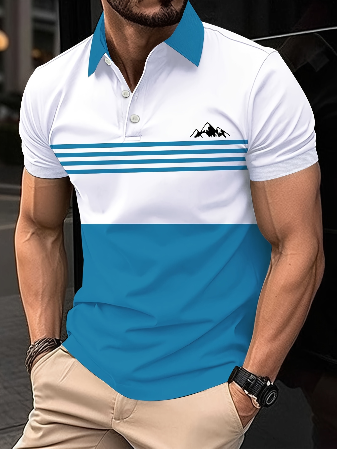 2026 Summer Men's Button-down  - Polo Shirt Pique のレビューと価格