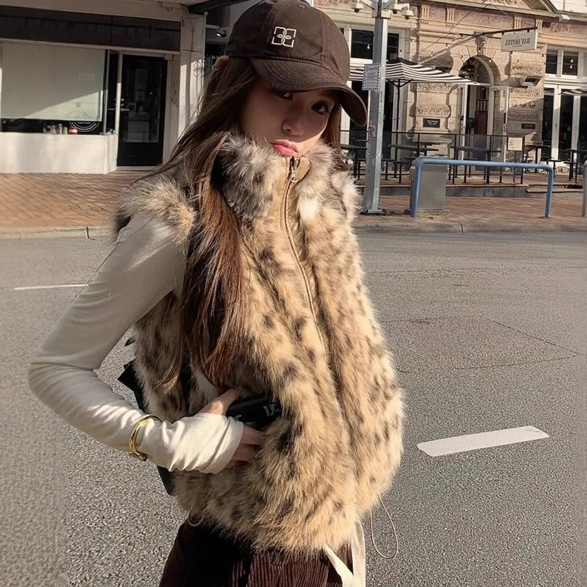 Women Faux Fur Vest Coats Shor - Short Linen Drawstring のレビューと価格