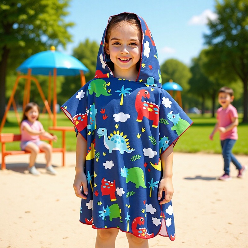 Large Size Children's Soft Qui - Beach Towel Large のレビューと価格