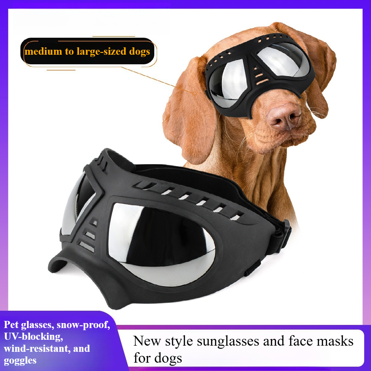 Pet Glasses for medium large-s - Sunglass Retainer Cord のレビューと価格