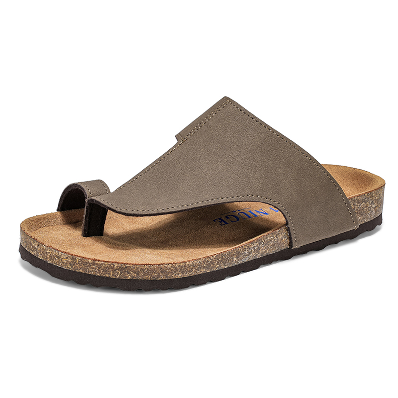 Summer Plus Big Size 48 49 Cor - Flip Flop Leather Men のレビューと価格