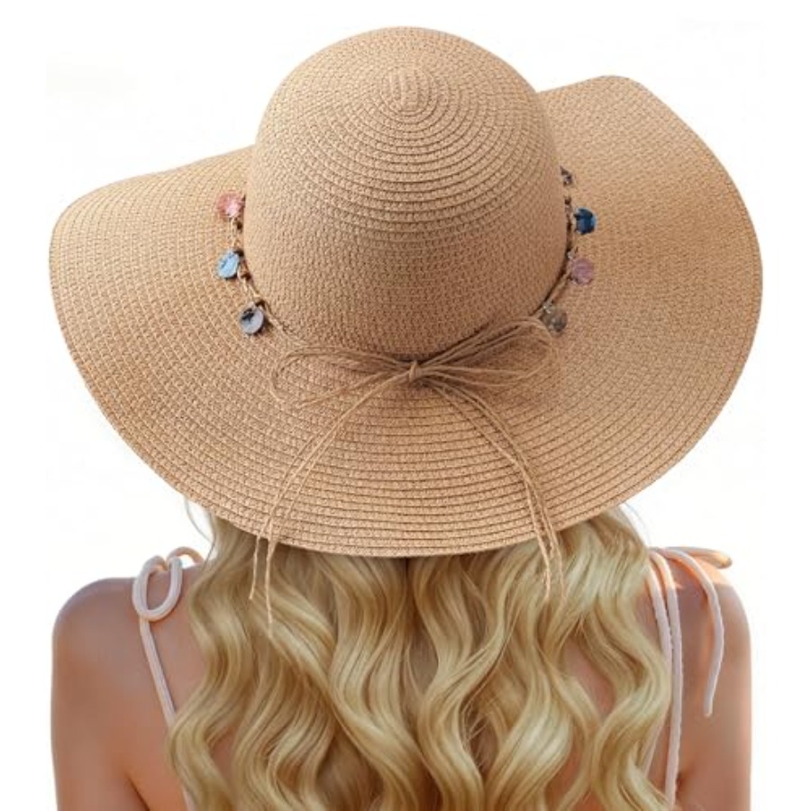 Trifabricy Beach Sun Straw Hat - Packable Hat Nylon のレビューと価格