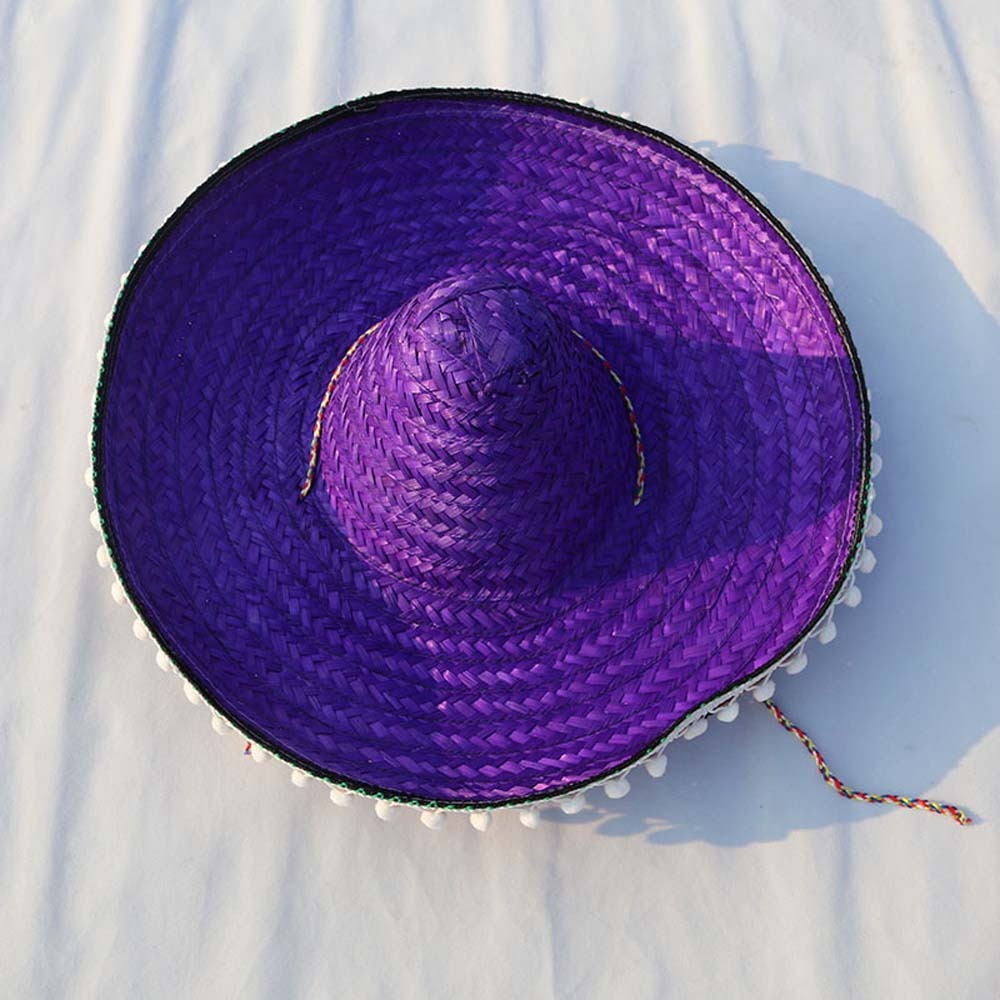Summer Wide Brim Mexican Party - Bucket Hat Straw のレビューと価格