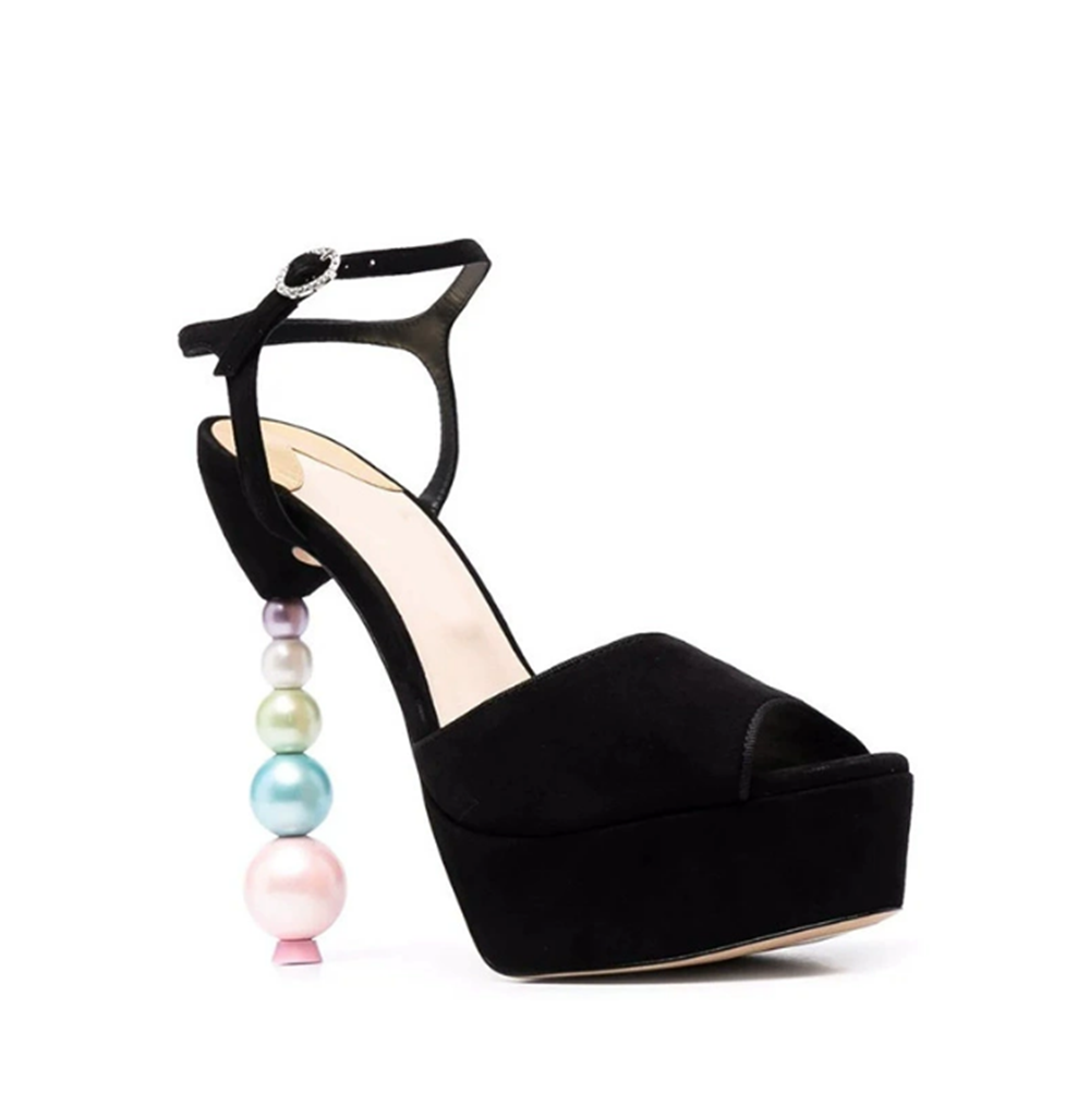 Sweet Pastel Leather Platform  - Casual Sandal Leather のレビューと価格