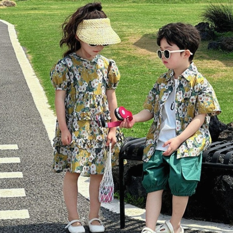 Vintage Floral Short Sleeve Sh - Resort Shirt Floral のレビューと価格