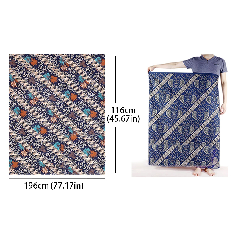 Batik Print Beach Sarong Wrap  - Sarong Men Wrap のレビューと価格