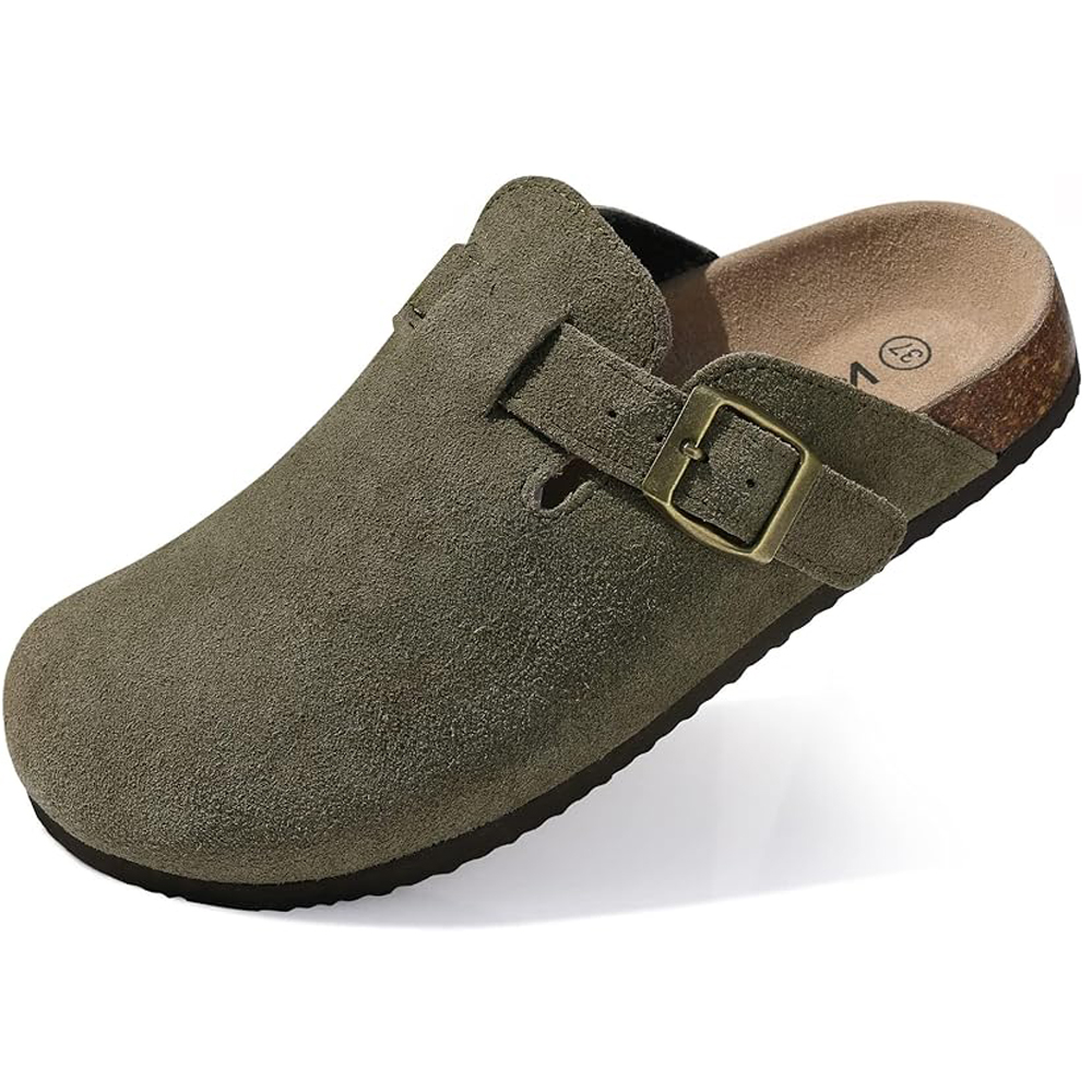 Classic Beach Shoes Men's Sued - Flip Flop Leather Men のレビューと価格
