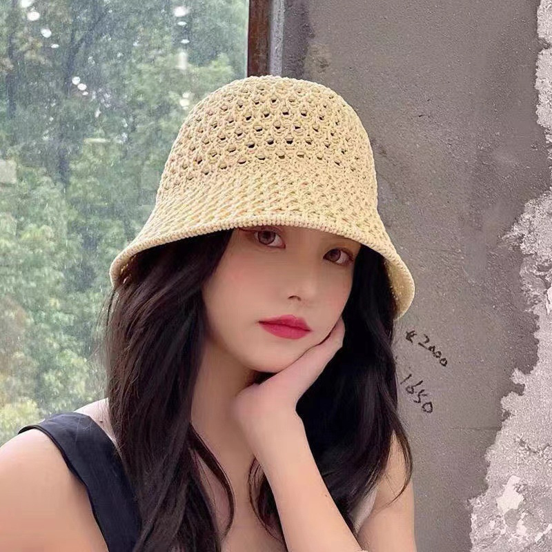 New Girls Sun Hat Wide Brim Fl - Bucket Hat Straw のレビューと価格