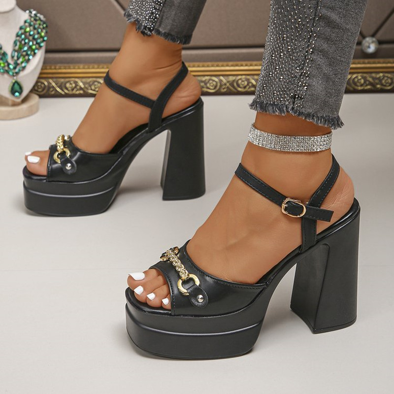 New 2026 Summer Products Squar - Casual Sandal Leather のレビューと価格