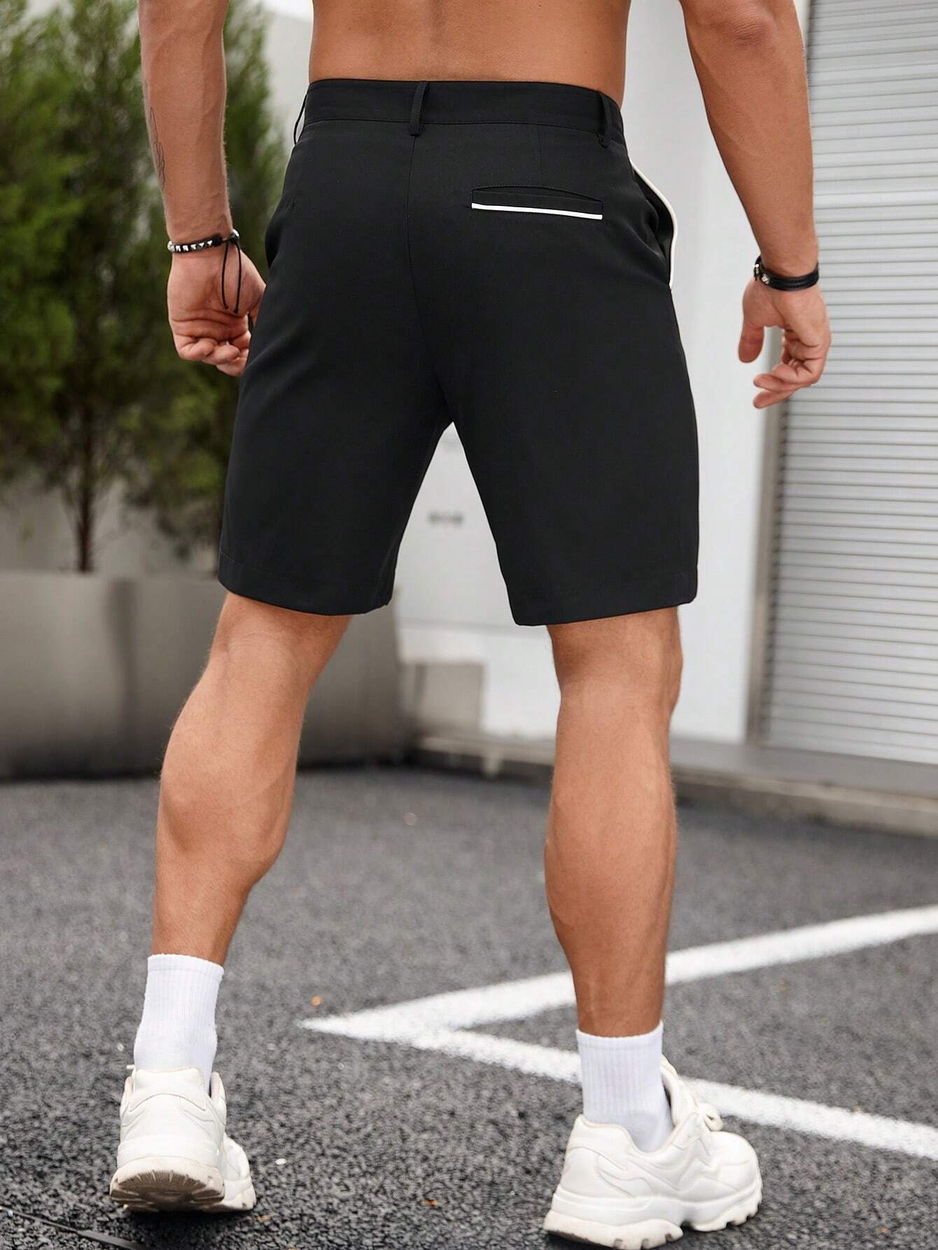 Men's Business Casual Chino Sh - Shorts Chino Slim のレビューと価格