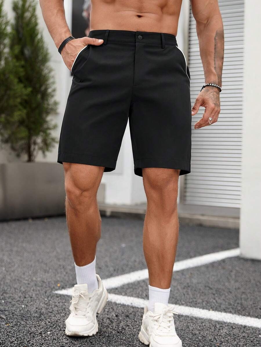 Men's Business Casual Chino Sh - Shorts Chino Slim のレビューと価格