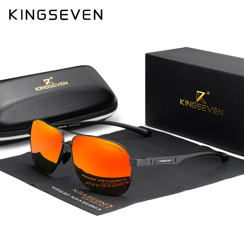KINGSEVEN Brand Men Sunglasses - Sunglasses Aviator Polarized のレビューと価格