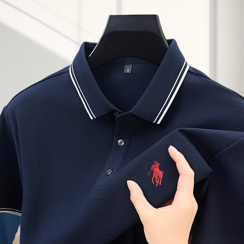 100% pure cotton men's short s - Polo Shirt Pique のレビューと価格