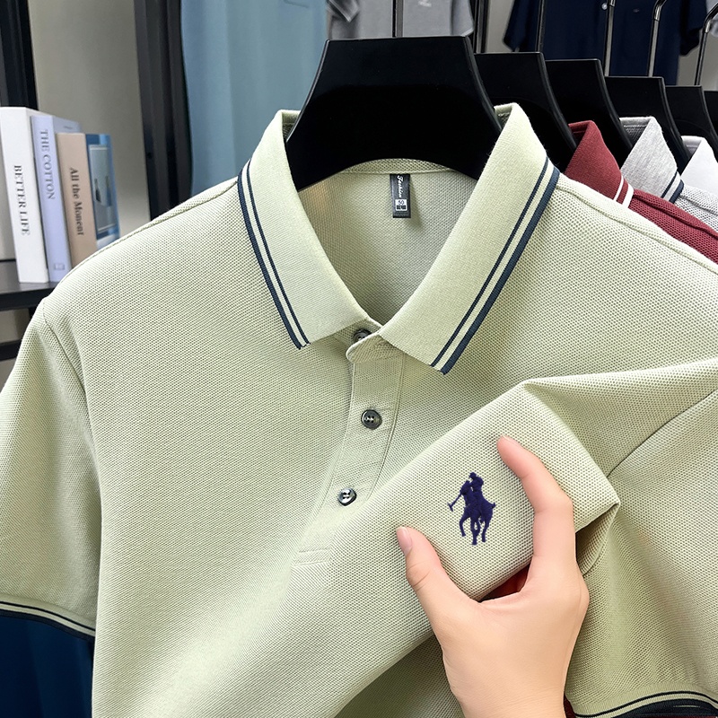 100% pure cotton men's short s - Polo Shirt Pique のレビューと価格