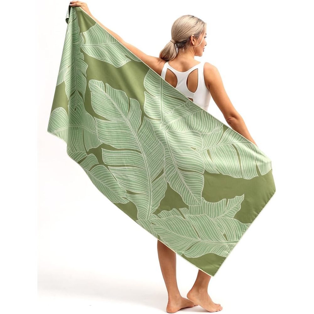 Large Quick-Dry Sand-Free Beac - Beach Towel Large のレビューと価格