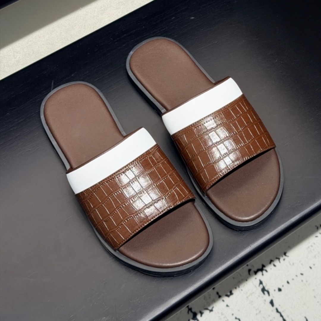 Handmade Cowhide Sandals Luxur - Flip Flop Leather Men のレビューと価格