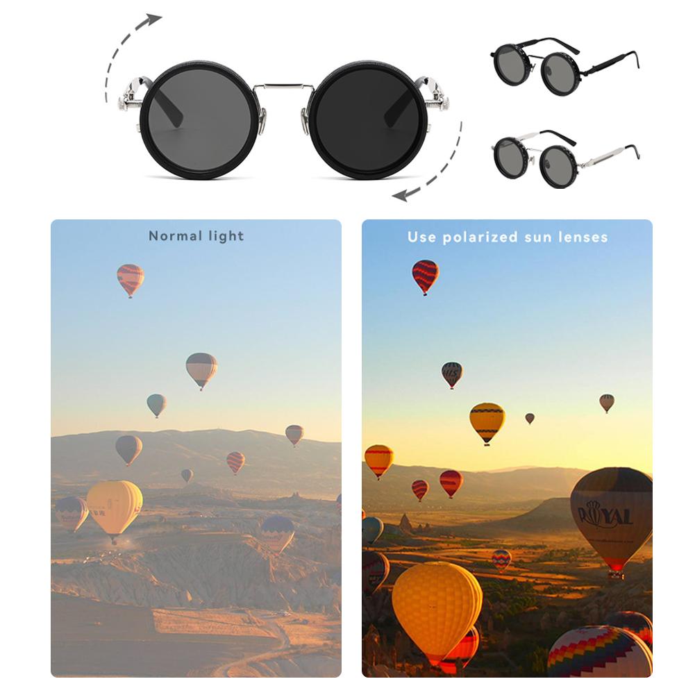 Adjustable ND Polarized Sungla - Sunglasses Aviator Polarized のレビューと価格