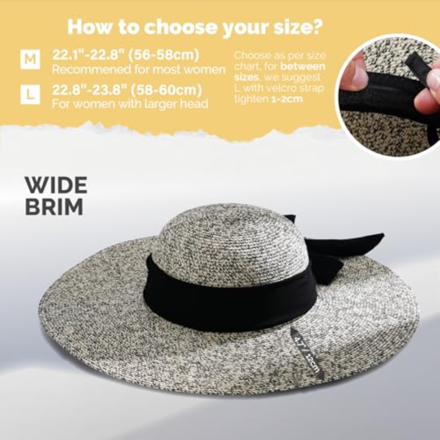 Hat Hut Wide Brim Beach Sun Ha - Packable Hat Nylon のレビューと価格