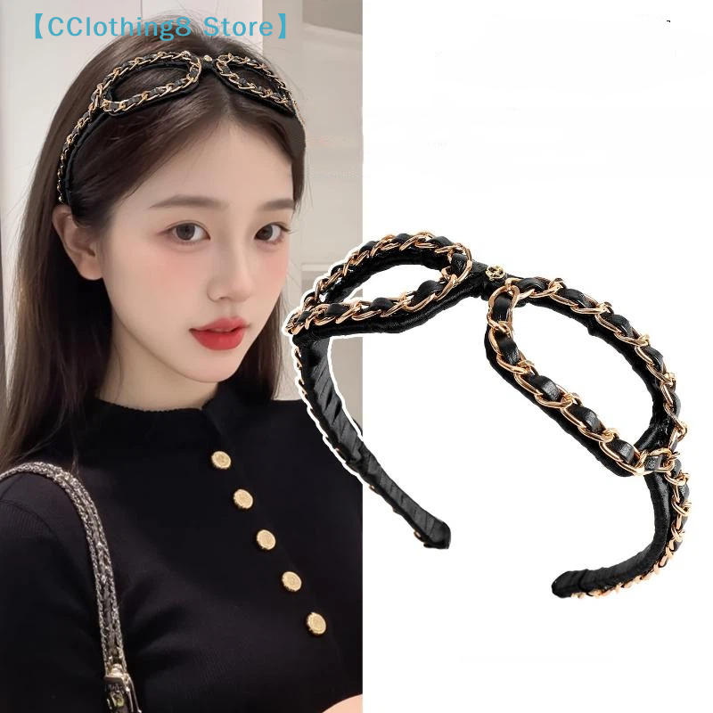 Vintage Chain Leather Headband - Sunglass Retainer Cord のレビューと価格