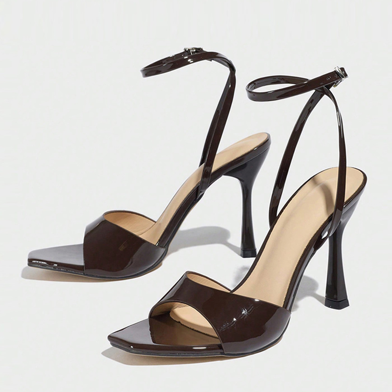Liyke New Fashion Square Open  - Casual Sandal Leather のレビューと価格