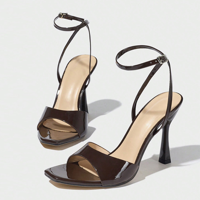 Liyke New Fashion Square Open  - Casual Sandal Leather のレビューと価格