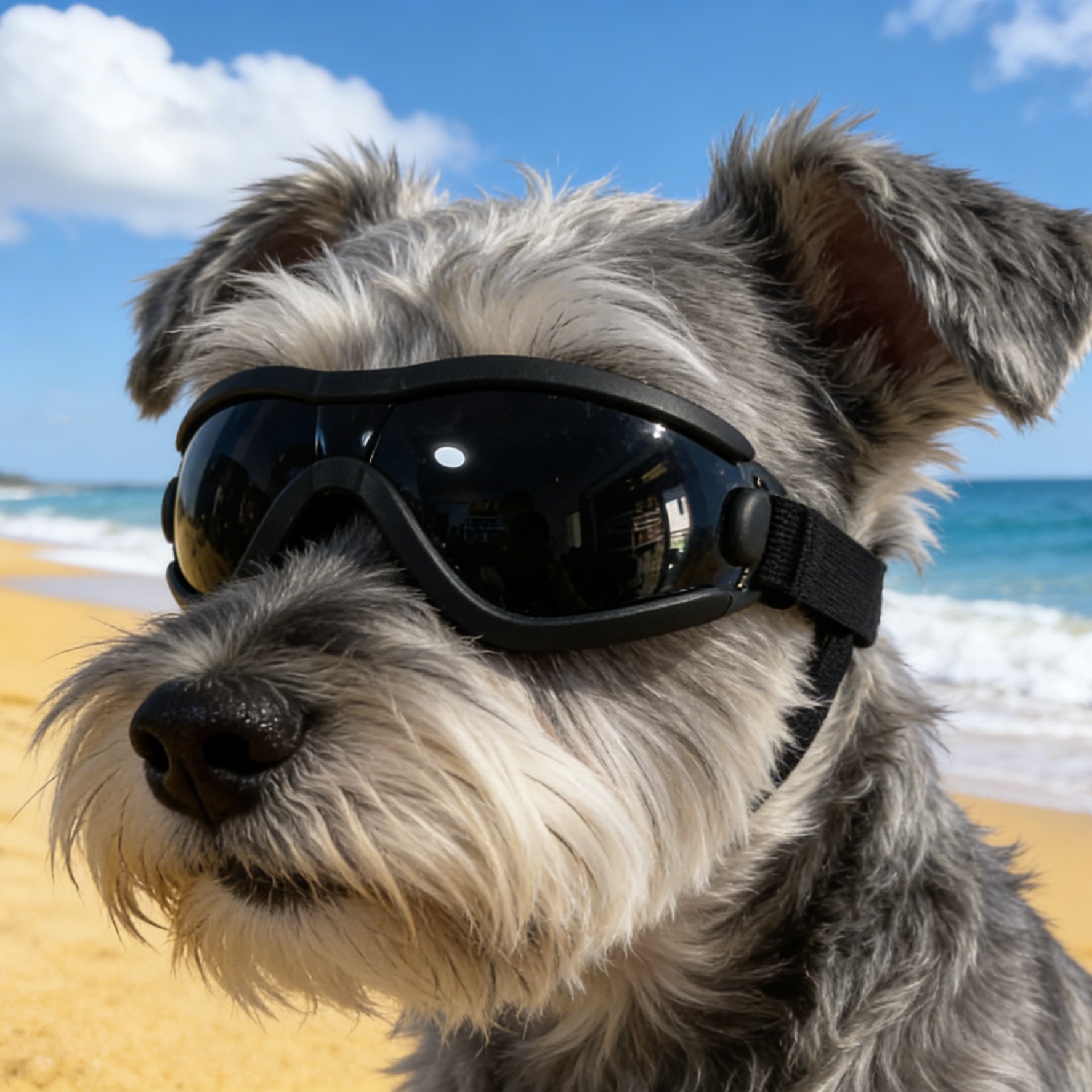 Dog Sunglasses for Small to Me - Sunglass Retainer Cord のレビューと価格