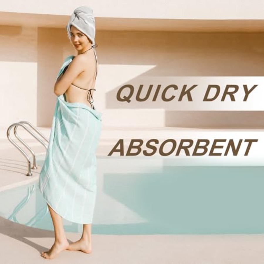 Packs Turkish Beach Towel Bath - Beach Towel Large のレビューと価格