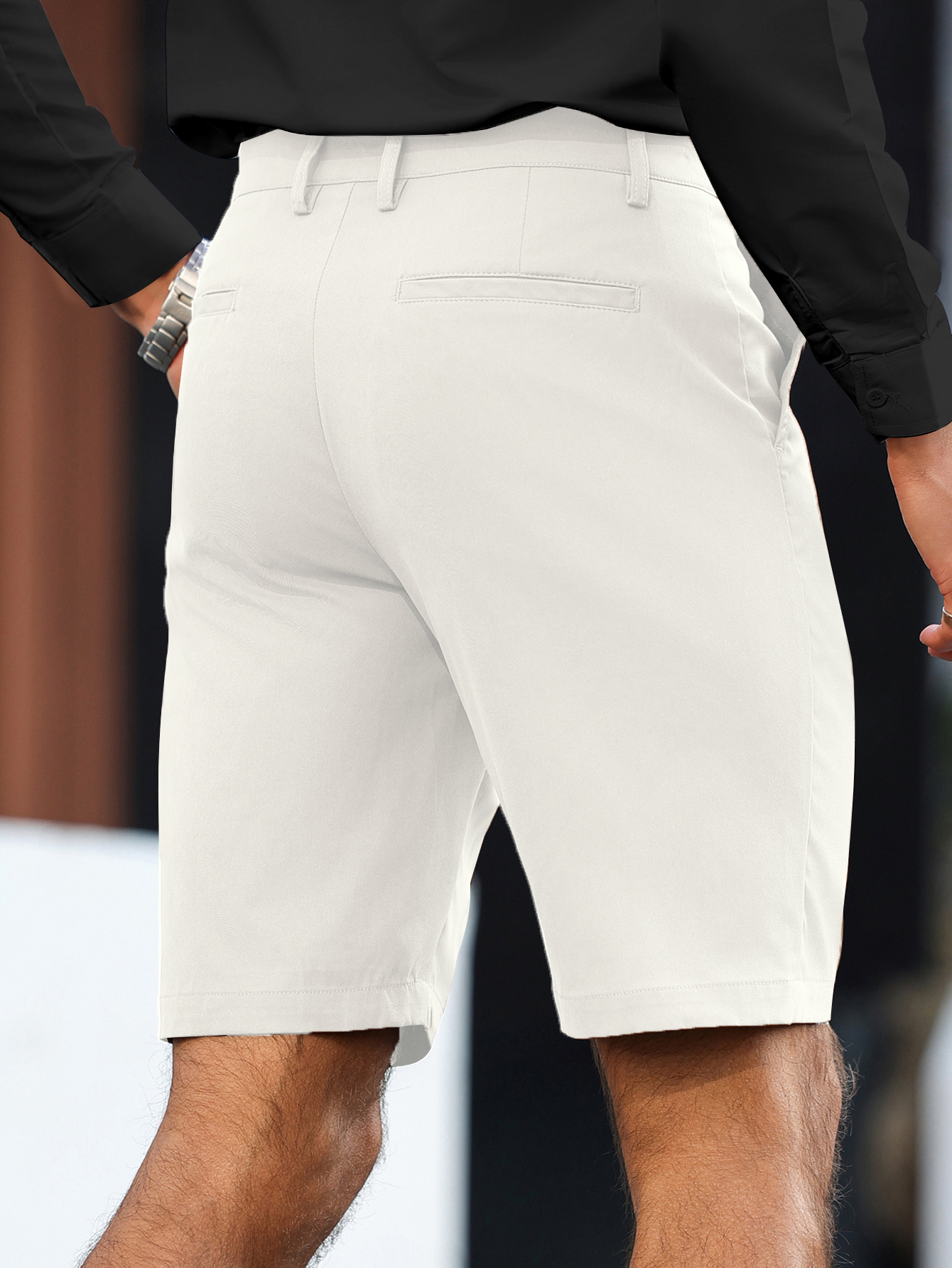 Men's Summer Stretch Chino Sho - Shorts Chino Slim のレビューと価格