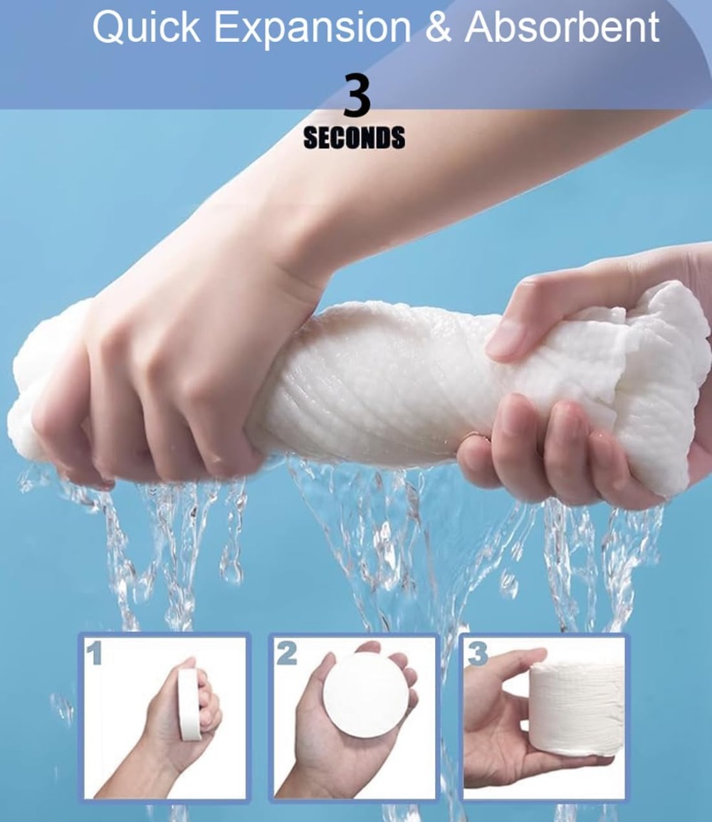 6 Packs Large Compressed Towel - Beach Towel Large のレビューと価格