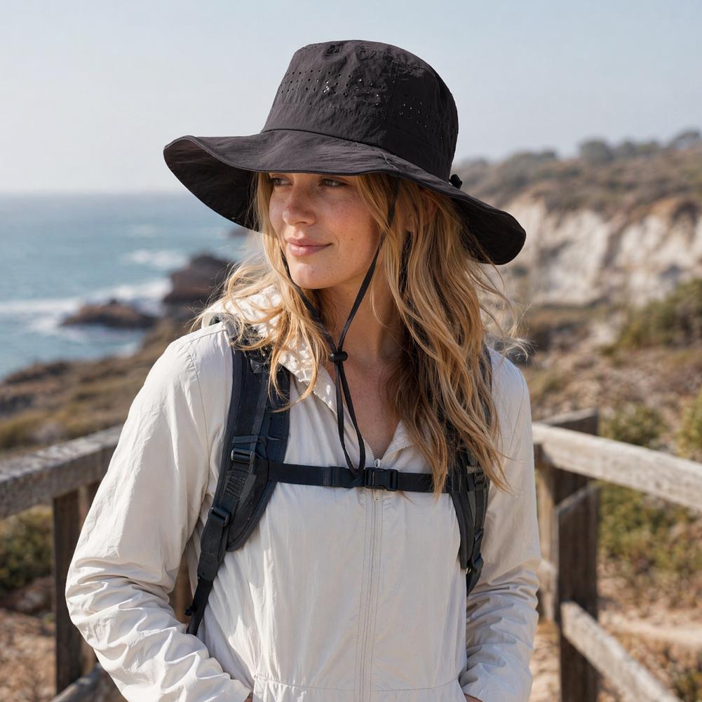 UPF50+ Breathable Nylon Mesh W - Packable Hat Nylon のレビューと価格