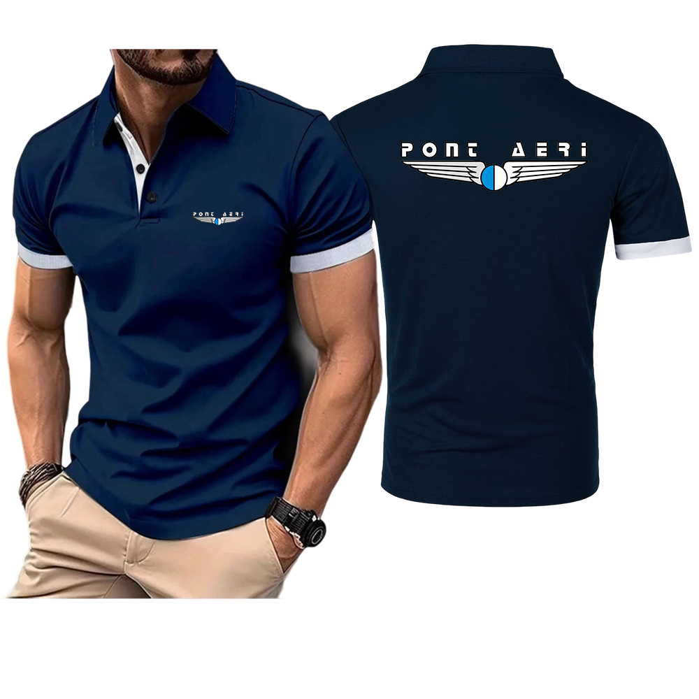 Disco Logo Pont Aeri CH Men's  - Polo Shirt Pique のレビューと価格