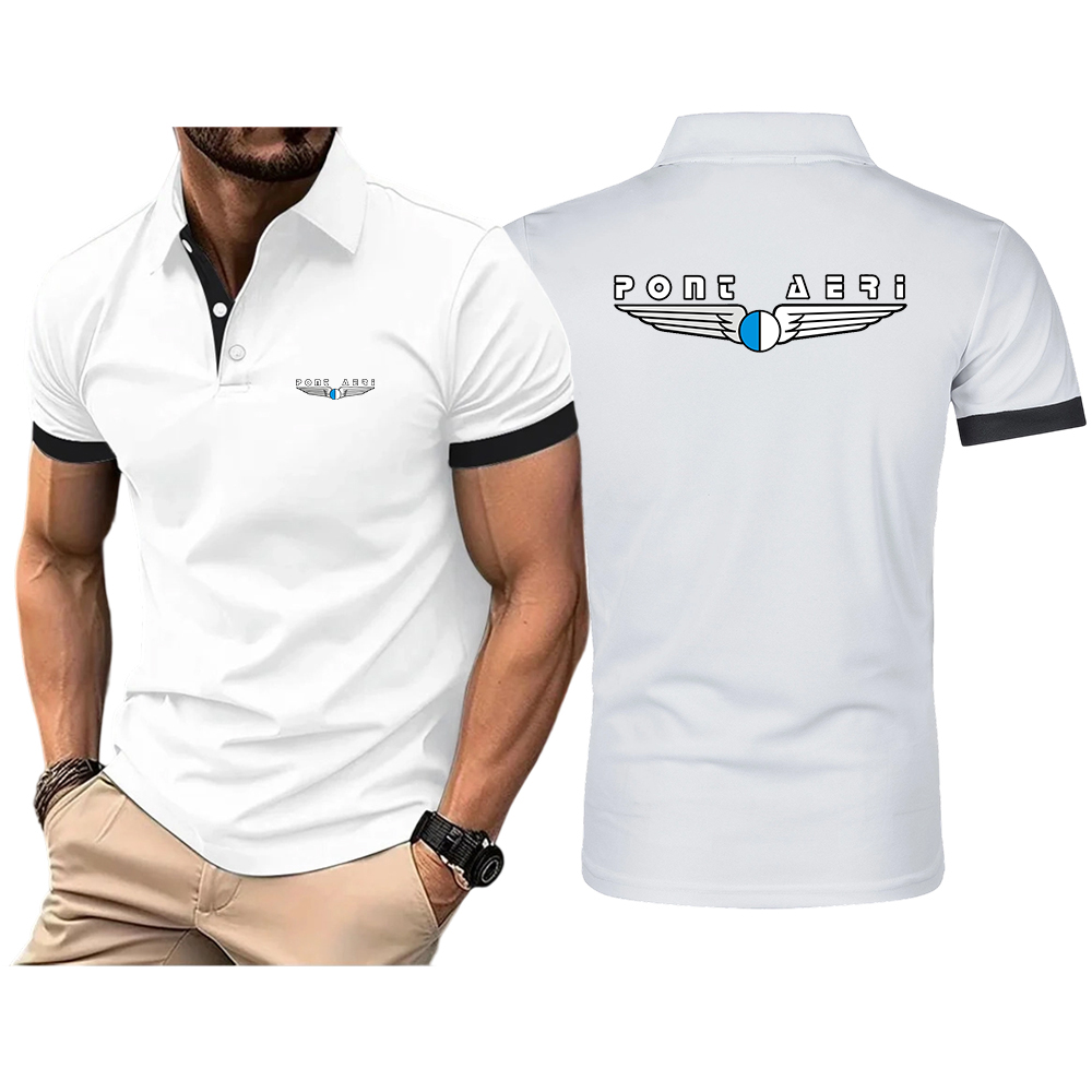 Disco Logo Pont Aeri CH Men's  - Polo Shirt Pique のレビューと価格