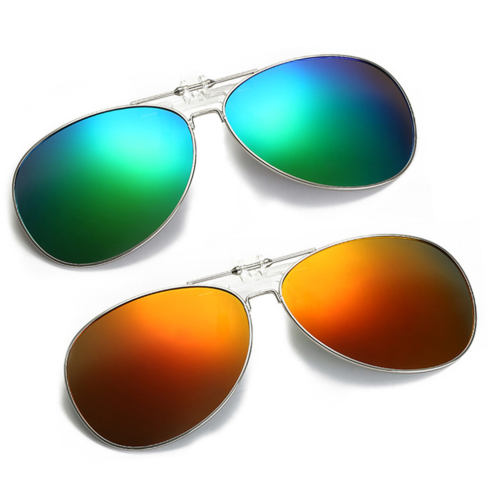 Oversized Pilot Clip on Sungla - Sunglasses Aviator Polarized のレビューと価格