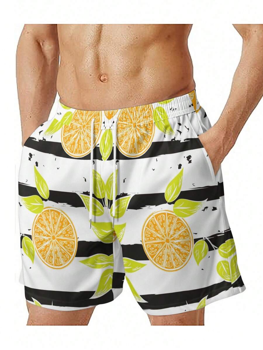 Mens Loose Fit Swim Trunks Wit - Swim Trunk Quick Dry のレビューと価格