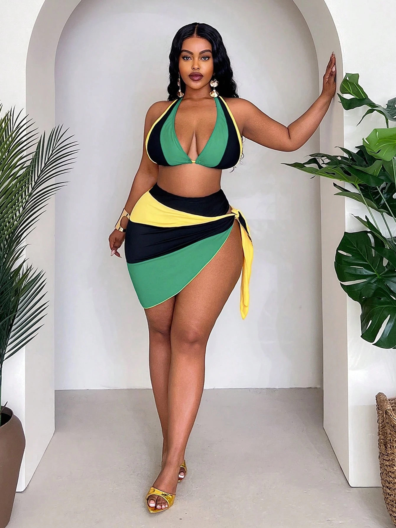 Plus Size Women Beach Vacation - Sarong Men Wrap のレビューと価格