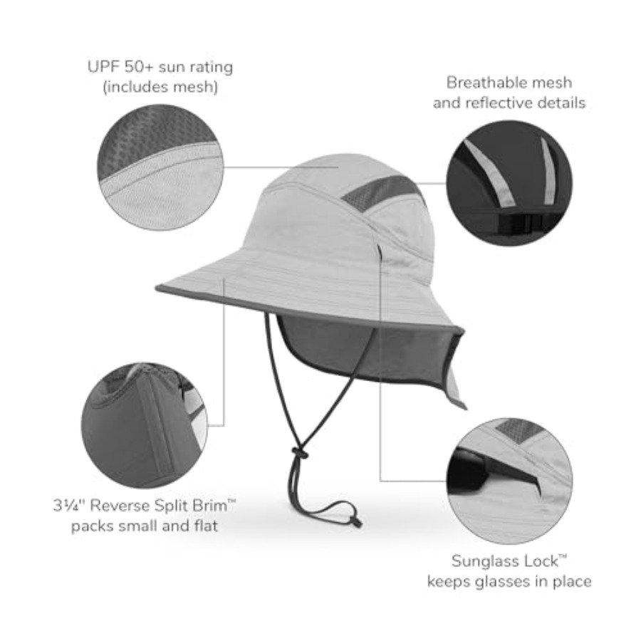 Ultra Adventure Hat - UPF 50+  - Packable Hat Nylon のレビューと価格