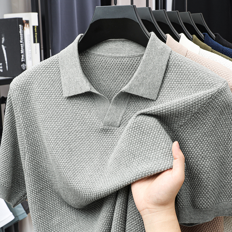High End Pure Cotton Knitted S - Polo Shirt Pique のレビューと価格