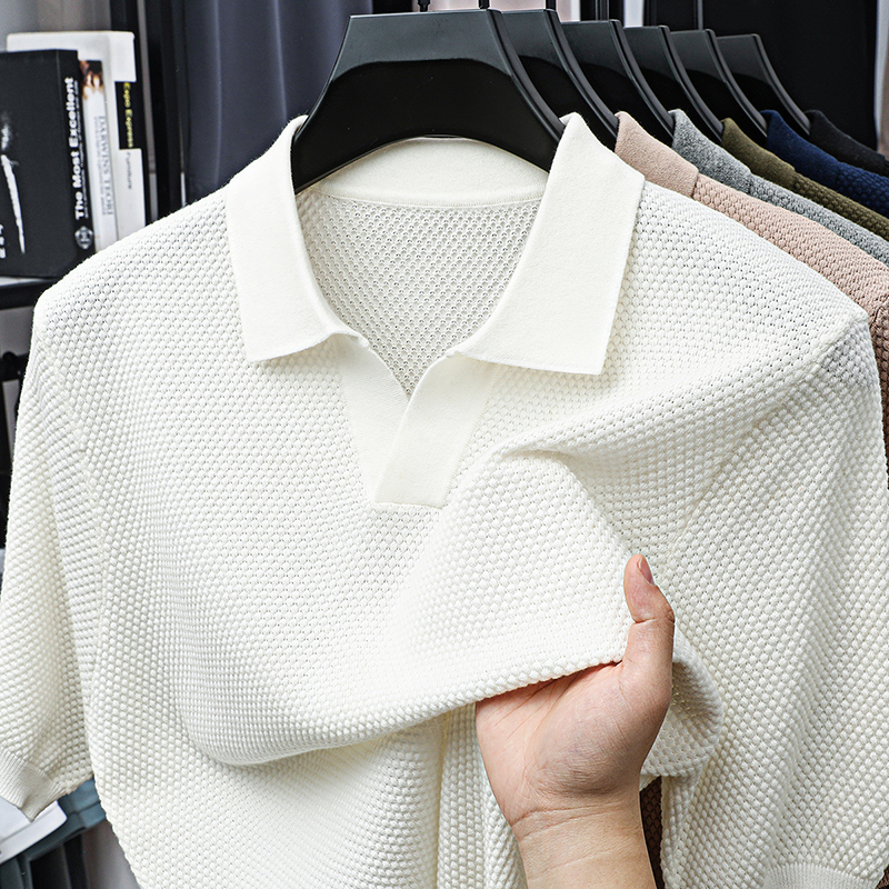 High End Pure Cotton Knitted S - Polo Shirt Pique のレビューと価格
