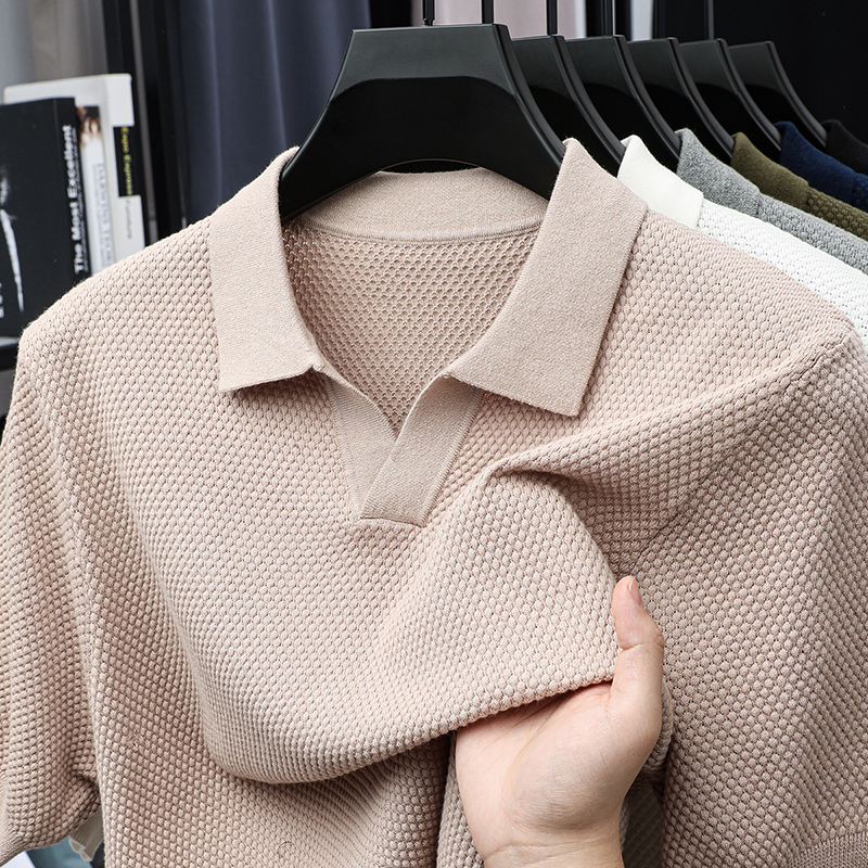High End Pure Cotton Knitted S - Polo Shirt Pique のレビューと価格