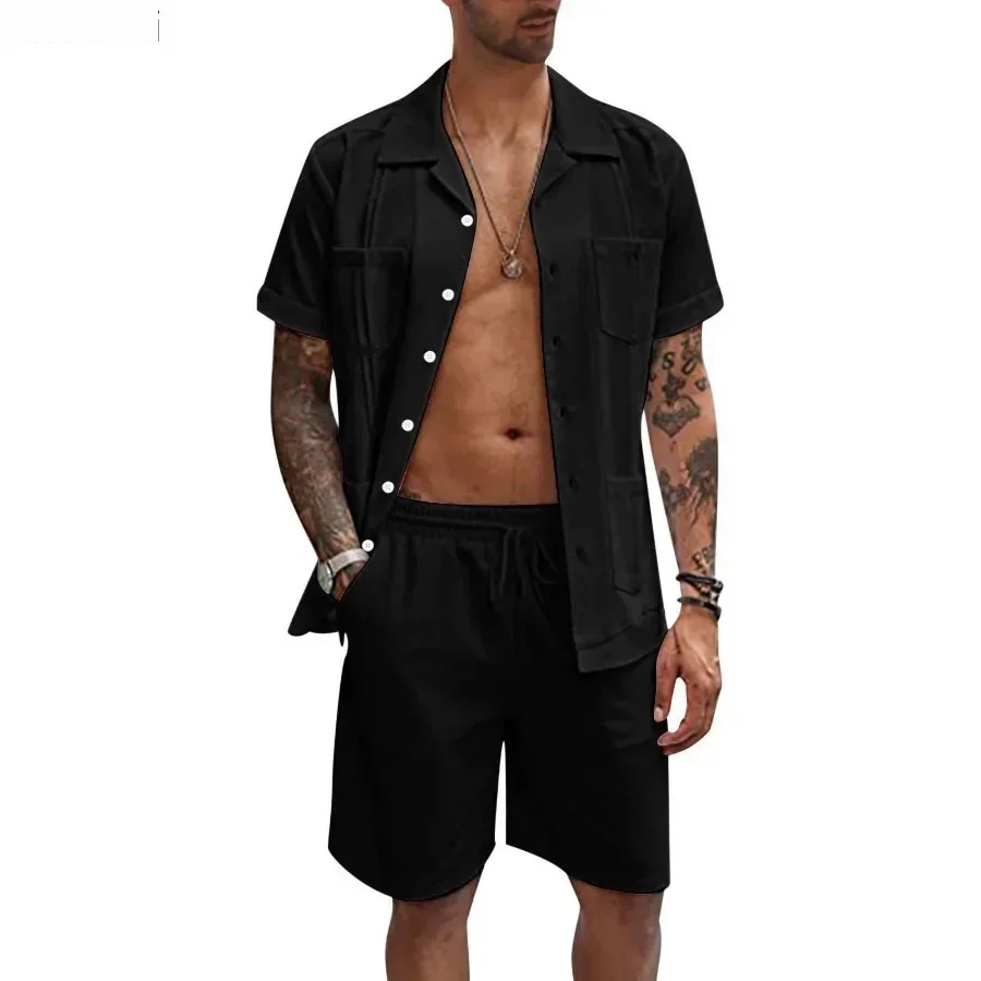 New Men's Summer Casual Sport  - Short Linen Drawstring のレビューと価格