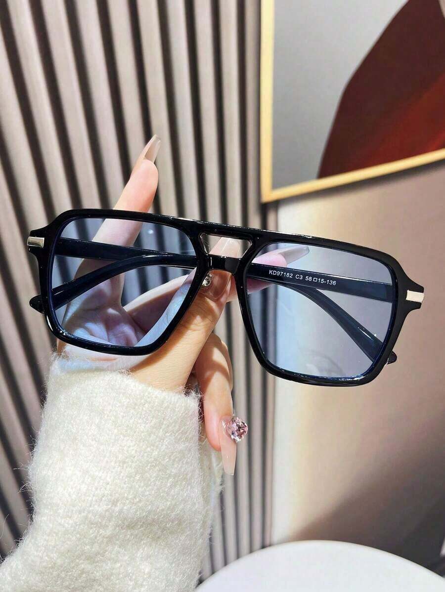 Fashion Double Bridge Aviator  - Sunglasses Aviator Polarized のレビューと価格