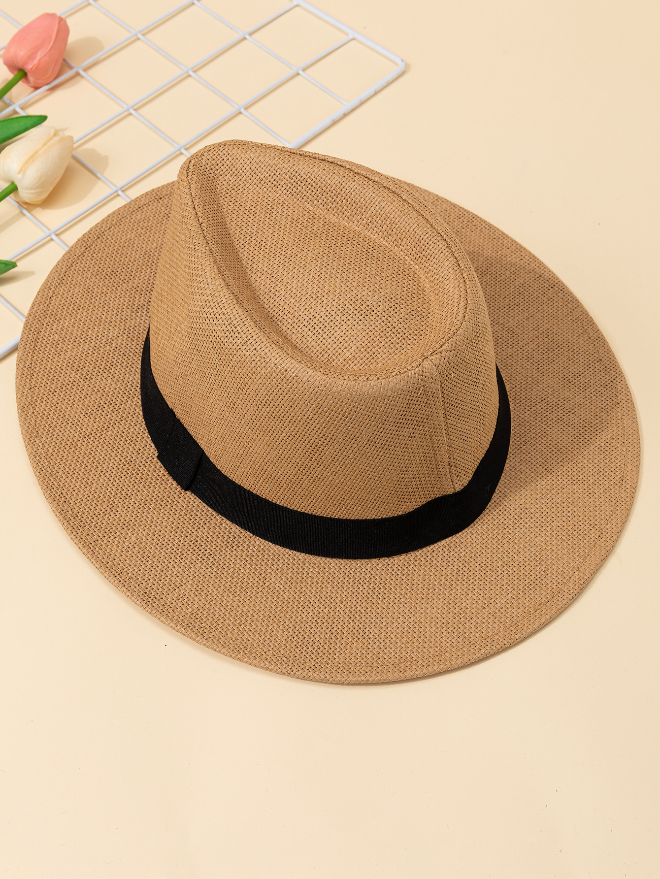 Hat, male, summer vacation, be - Bucket Hat Straw のレビューと価格